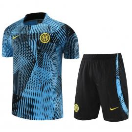 Camiseta Inter Milan Pre-Match 23/24 + Pantalones