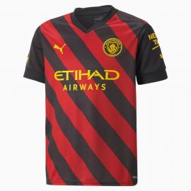 Camiseta Manchester City FC 2ª Equipación 22/23 NIÑO