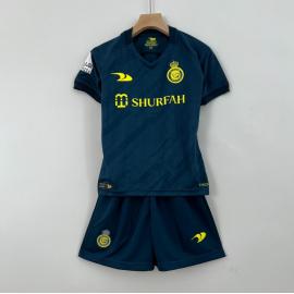 Camiseta Al-Nassr FC Segunda Equipación 23/24 Niño