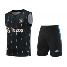 Camiseta Sin Mangas M-U FC Pre-Match 23/24 + Pantalones