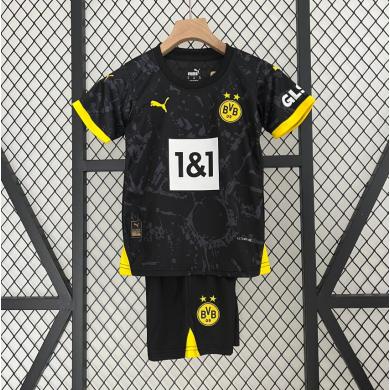 Camiseta Borussia Dortmund 2ª Equipación 23/24 Niño