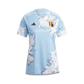 Camiseta Bélgica Segunda Equipación Mundial Qatar 2023 Mujer