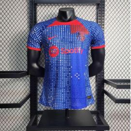 Camiseta FC Barcelona Pre-Match Azul 23/24