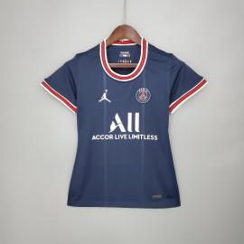 Camiseta De Messi En El PSG Primera Equipación 2021-2022 Mujer