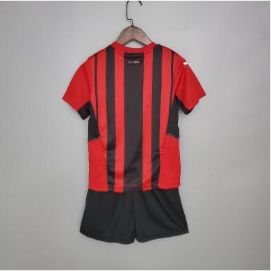 Camiseta AC Milan Primera Equipación 2021/2022 Niño