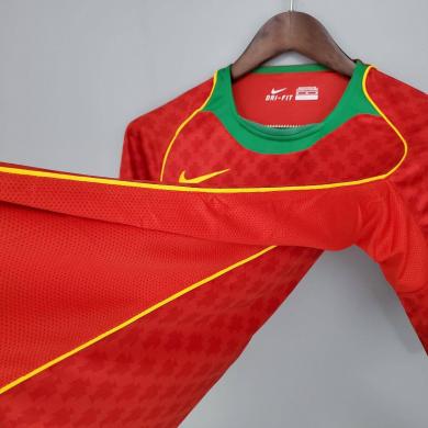 Camiseta Portugal Primera Equipación 2004