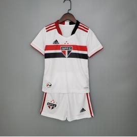 Camiseta Sao Paulo Fc Primera Equipación 2021-2022 Niño