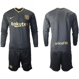 Camiseta Barcelona Segunda Equipación 2020/2021 Manga Larga