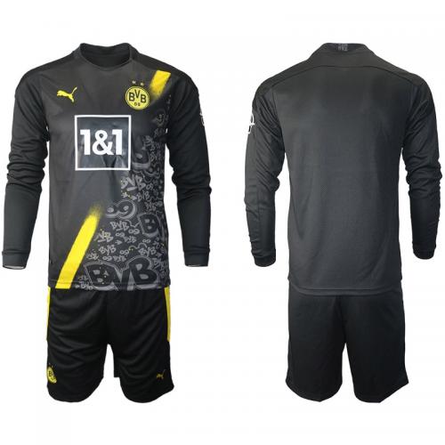 Fanático No haga Abrumador Camiseta Borussia Dortmund 2ª Equipación 2020/2021 Manga Larga