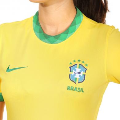 Camiseta Primera Equipación Brasil Mujer 2020 2021 Stadium