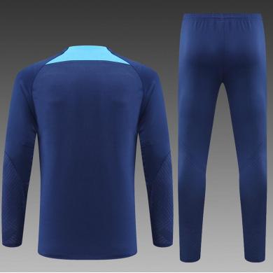 Sudadera Entrenamiento FC Barcelona 22/23 Niño Azul