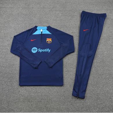 Sudadera Entrenamiento FC Barcelona 22/23 Niño Azul