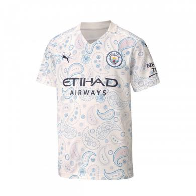 Camiseta Manchester City Fc Tercera Equipación 2020-2021 Niño	