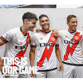 Camiseta Rayo Vallecano De Madrid Primera Equipación 22/23