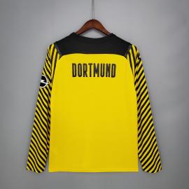 Camiseta Borussia Dortmund Primera Equipación 2021/2022 ML