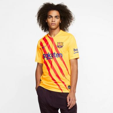 Camiseta De Manga Corta Del Estadio Del Barcelona