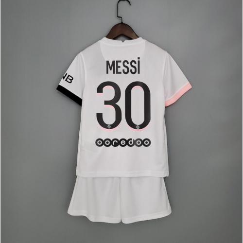 Camiseta De Messi El Segunda Equipación 2021-2022 Niño