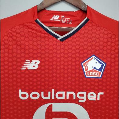 Camiseta Lille Olympique Sporting Club Fc Primera Equipación 2021-2022