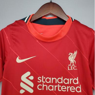 Camiseta Liverpool Primera Equipación 2021/2022 Niño