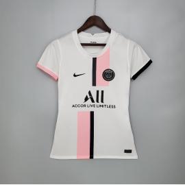 Camiseta Paris Saint-Germain Segunda Equipación 2021-2022 Mujer