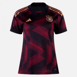 Camiseta Alemania Segunda Equipación Mundial Qatar 2022 Mujer