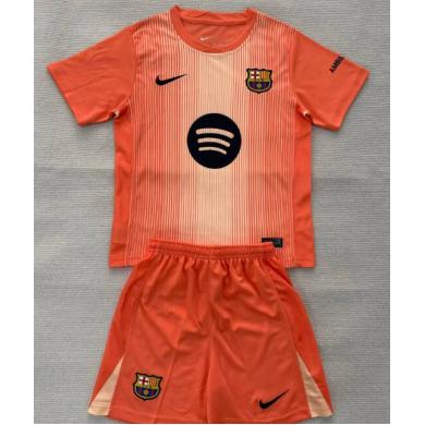 Camiseta Barcelona Portero Naranja 25/26 (Hombre/Niño) Barata