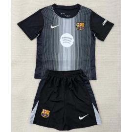 Camiseta Barcelona Portero Negro 25/26 (Hombre/Niño) Barata