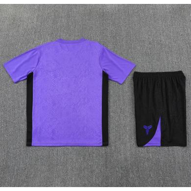 Camiseta Barcelona Colaboración 25/26 (Hombre/Niño) Púrpura + Pantalones Barata