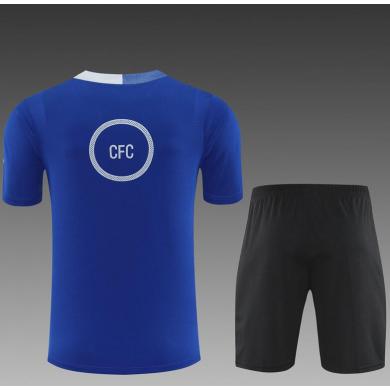 Camiseta Chelsea (Hombre/Niño) Pre-Match 25/26 + Pantalones Barata