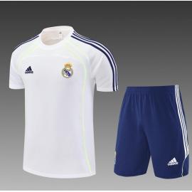 Camiseta Real Madrid (Hombre/Niño) Blanco 2025/2026 + Pantalones Barata