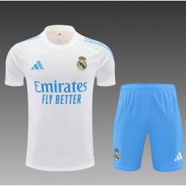 Camiseta Real Madrid (Hombre/Niño) Blanco 25/26 + Pantalones Barata