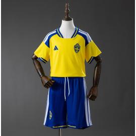Camiseta Suecia 1ª Equipación 2026 Niño Barata
