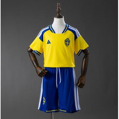 Camiseta Suecia 1ª Equipación 2026 Niño Barata