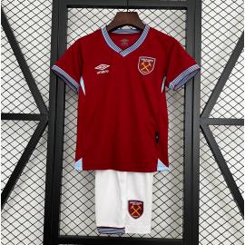 Camiseta West Ham United 1ª Equipación 25/26 Niño Barata