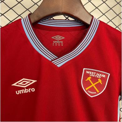 Camiseta West Ham United 1ª Equipación 25/26 Niño Barata