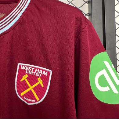 Camiseta West Ham United 1ª Equipación 25/26 Barata