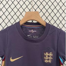 Camiseta Inglaterra Segunda Equipacion 2024 Niño