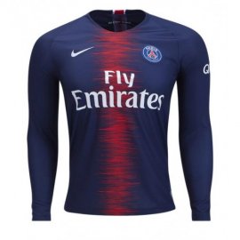 Camiseta 1a Equipación Paris Saint-Germain 18-19 Sleeve De Manga Larga