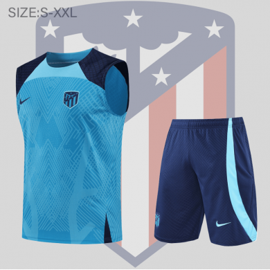 Camiseta De Fútbol Sin Mangas Atletico Madrid Pre-Match 22/23 + Pantalones