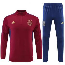 Sudadera Entrenamiento FC Ajax Rojo Jujube 22/23