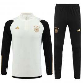 Sudadera Entrenamiento FC Alemania Blanco 22/23 Niño