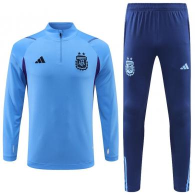 Sudadera Entrenamiento FC Argentina Azul Claro 22/23