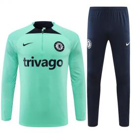 Sudadera Entrenamiento FC Chelsea Verde Claro 22/23 Niño