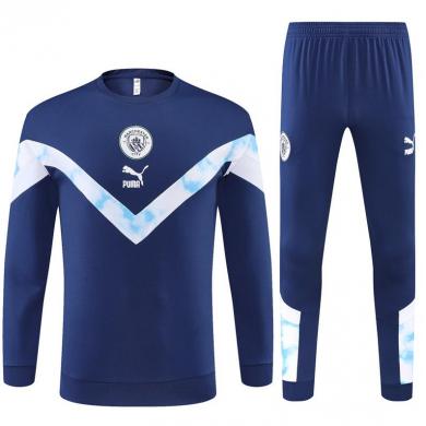 Sudadera Entrenamiento FC Manchester City Azul Precioso 22/23