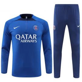 Sudadera Entrenamiento FC París Azul Elegante 22/23