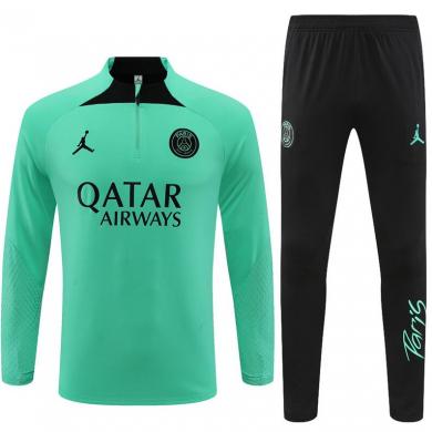 Sudadera Entrenamiento FC París Verde Claro 22/23