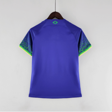 Camiseta Brasil Segunda Equipación 22/23 Mujer