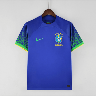 Camiseta Brasil Segunda Equipación 22/23 Niño