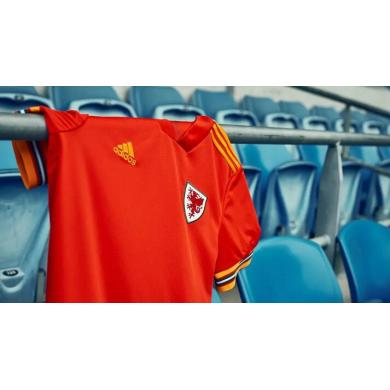 Camiseta de fútbol Gales 1ª equipación Euro 2020