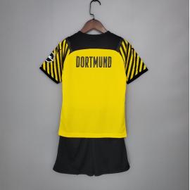 Camiseta Borussia Dortmund 1ª Equipación 2021/2022 Niño